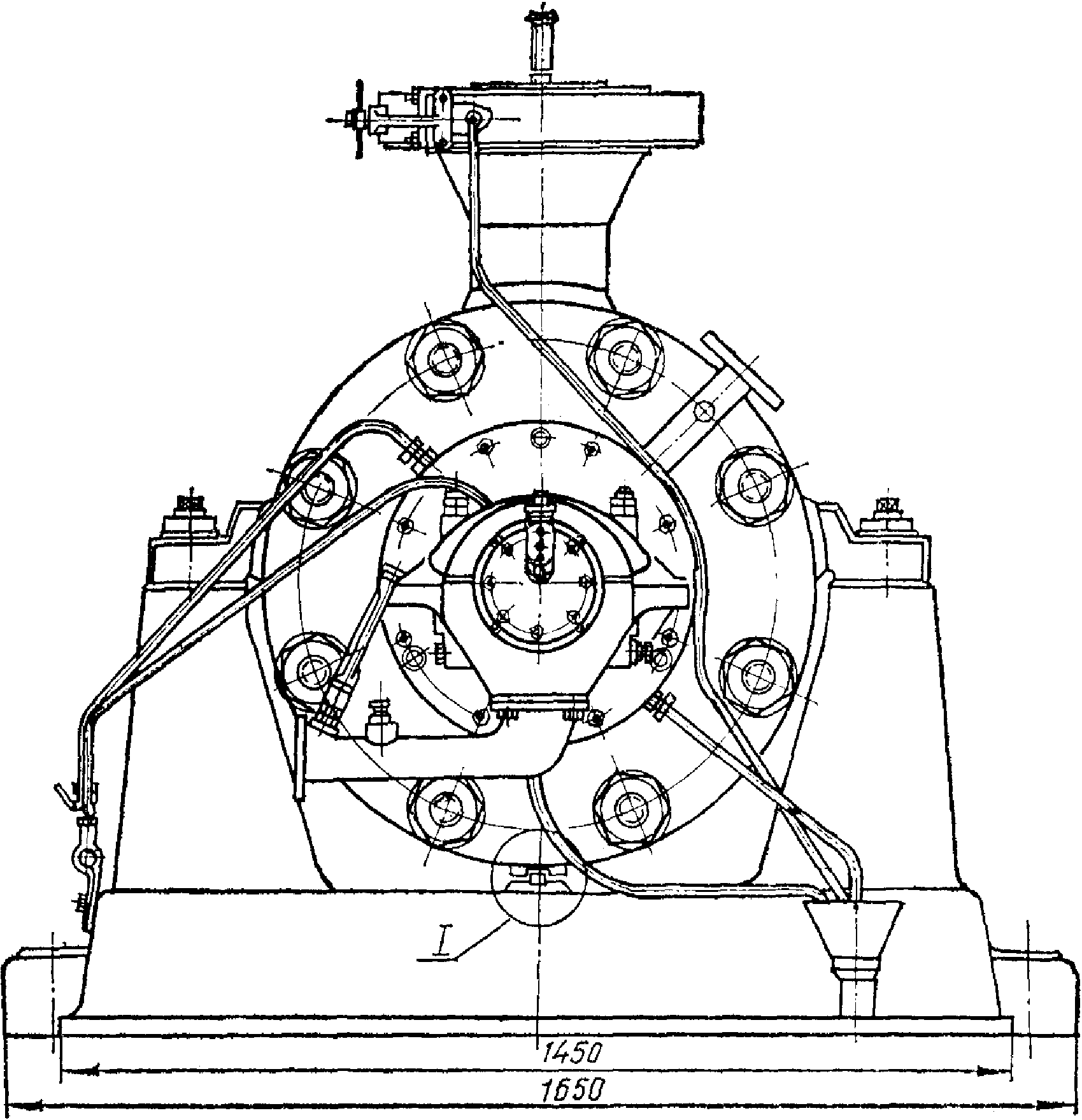 Насос пэ 150 53 чертеж