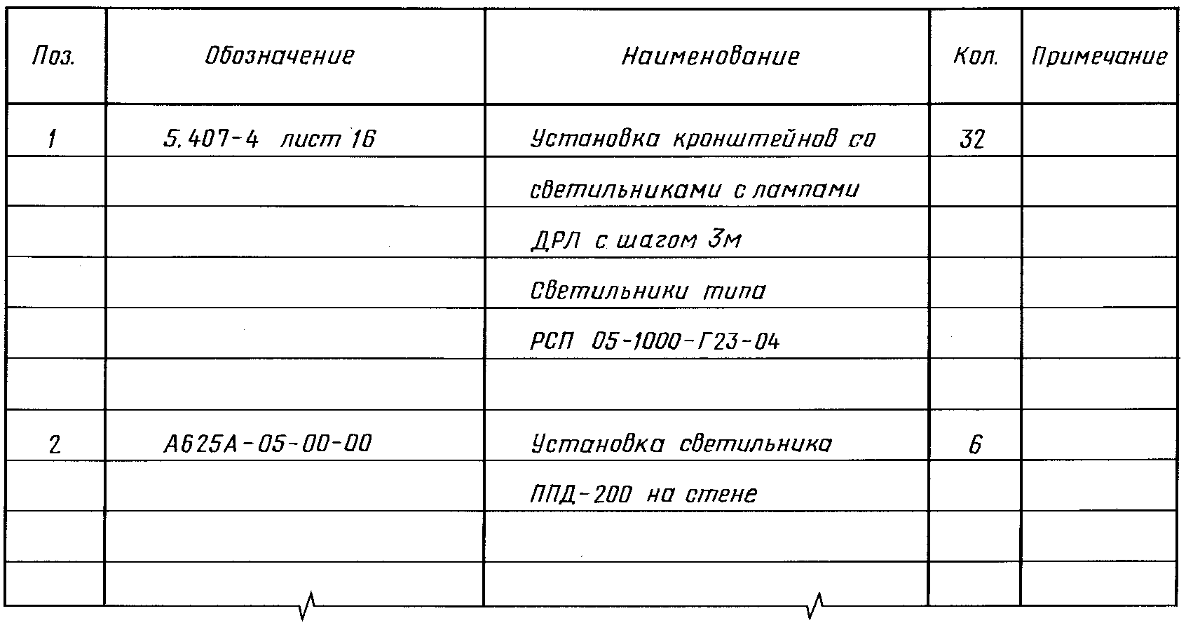 Гост электрическое освещение рабочие чертежи