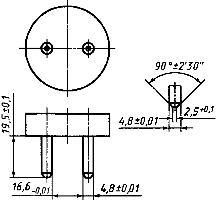 Чтение чертежа вилка рис 240