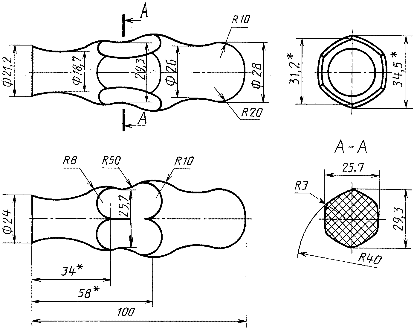 Схема отвертки. Отвертка ГОСТ 17199-88. Диэлектрические отвертки чертеж с размерами. Чертеж стальной рукоятки отвертки. Отвертки крестовые ГОСТ 17199.