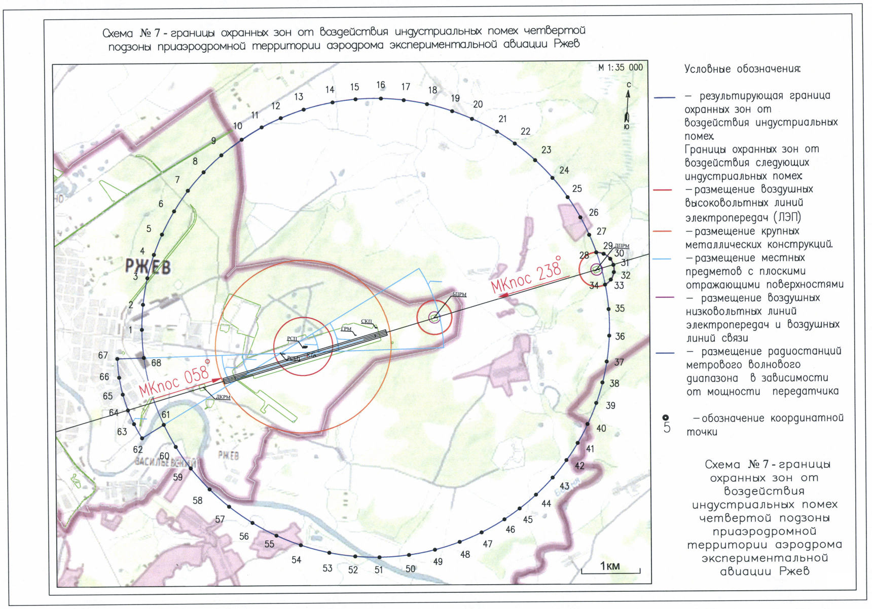 Приаэродромная территория чкаловский схема