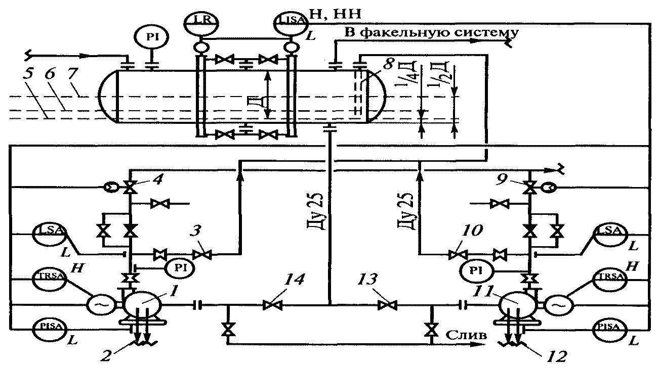 Факельный генератор схема