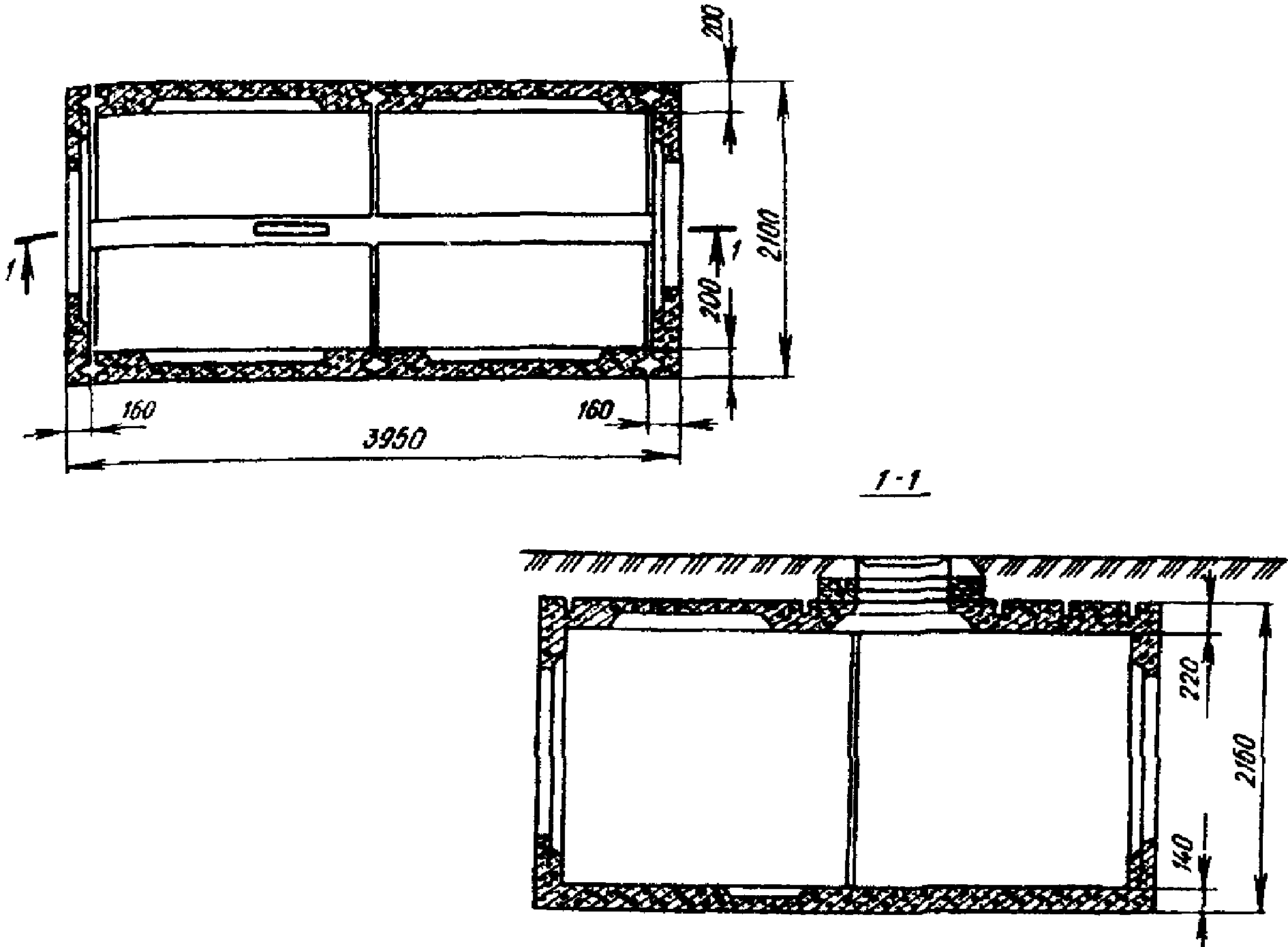 Колодец спец типа ККСС-1