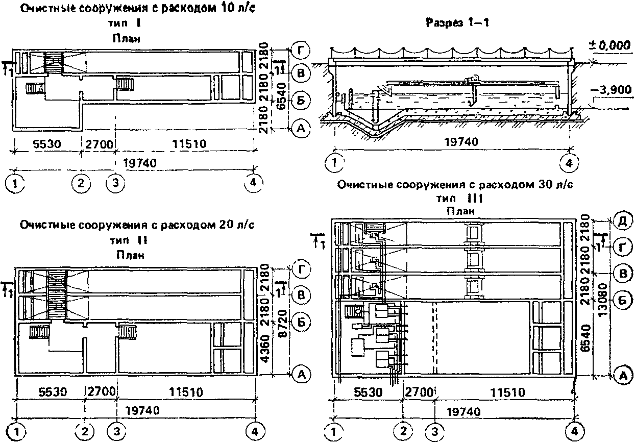Типовой проект очистные сооружения водопровода