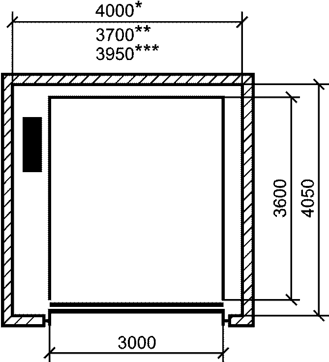 Гост 55964 лифты. Грузовой лифт пг240 ухл4. Лифт 1000 кг габариты. Грузовые лифты и подъемники Размеры. Грузовой лифт Размеры.