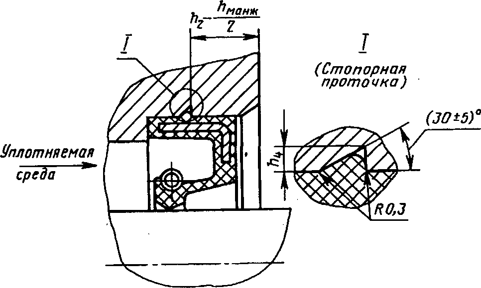 Манжета гост 8752 79 чертеж