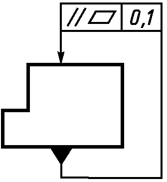 2 на рисунке б м. Суммарный допуск параллельности и плоскостности. Допуск параллельности 0,1мм. Суммарный допуск параллельности и плоскостности поверхности. Плоскостность и параллельность.