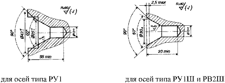 Ось рв2ш чертеж