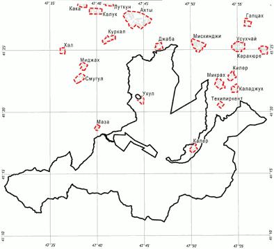 Национальный парк самурский карта