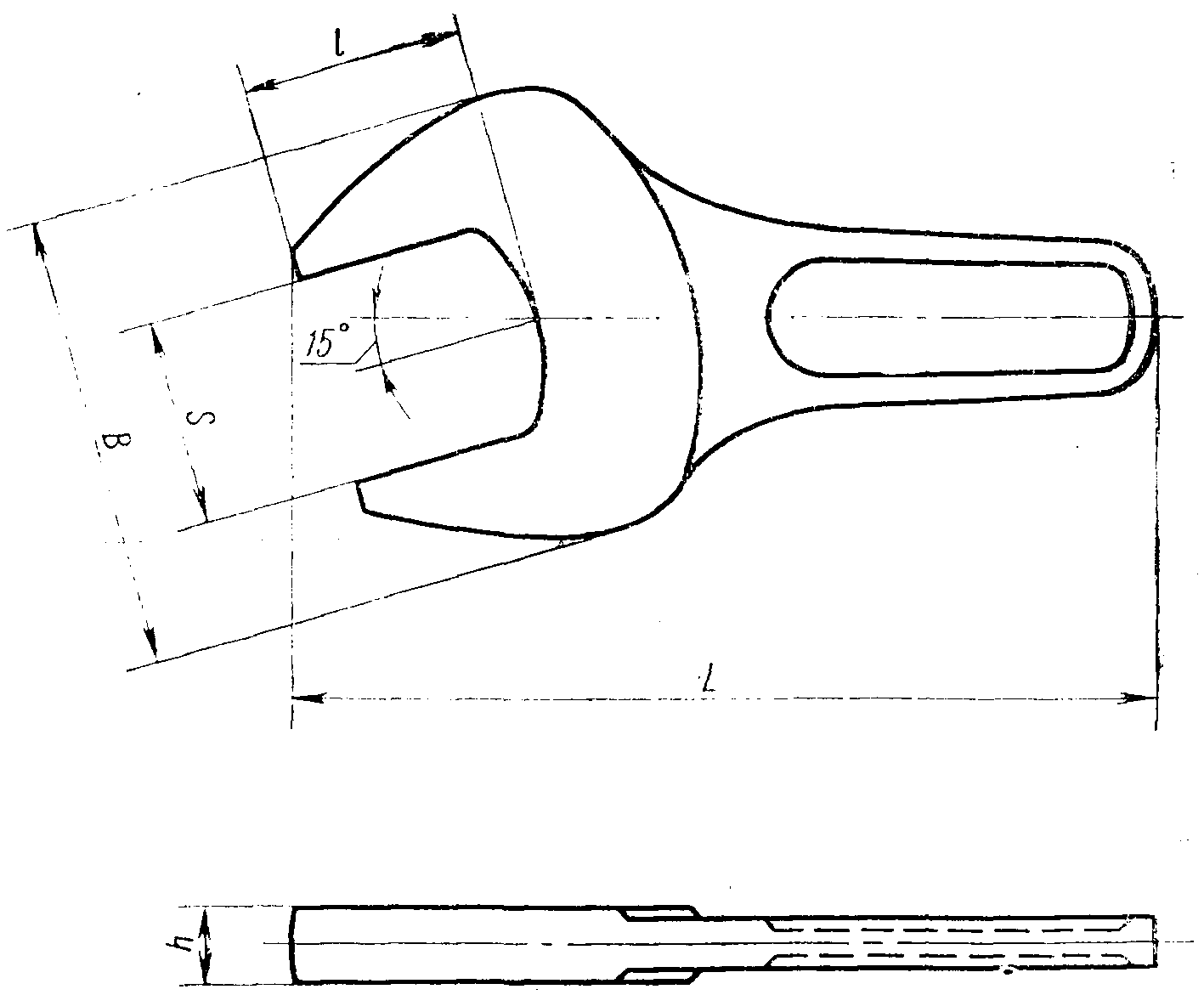 Ключ марка чертеж