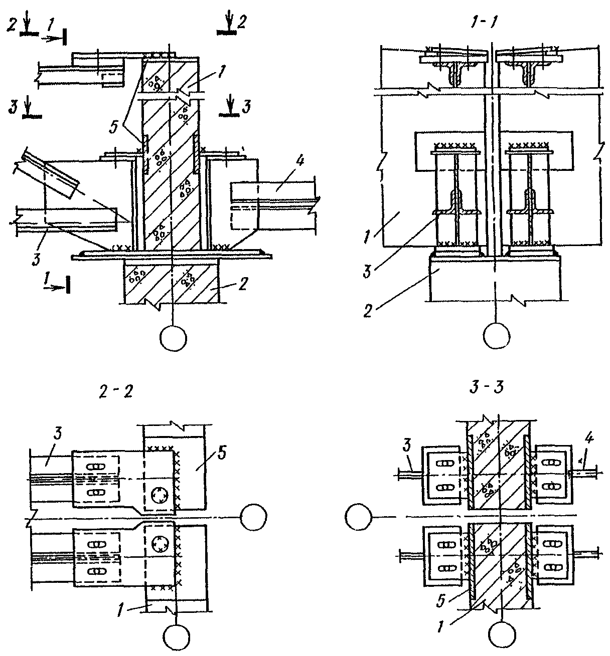 Конструкция крепления вертикальных стенок выемок глубиной до 3 м