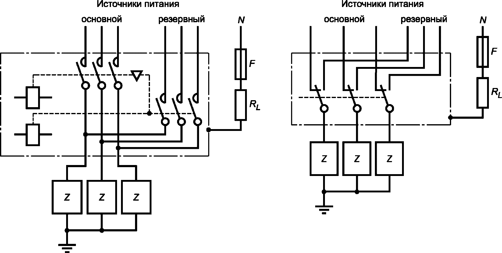 En 60947 3 переключатель схема подключения