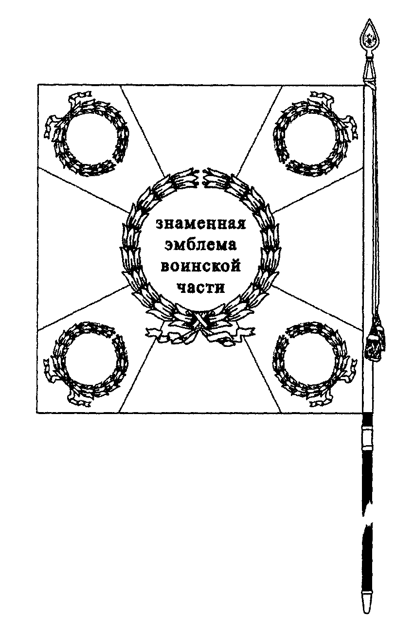 Рисунок боевого знамени