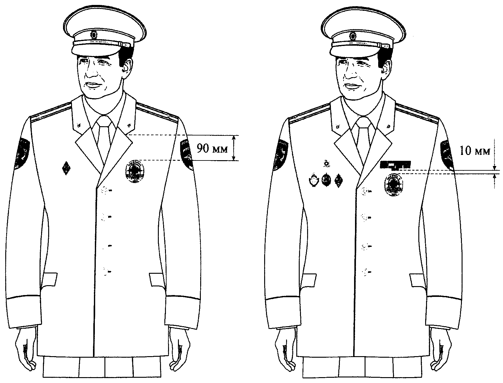 Форменная одежда полиции правила ношения