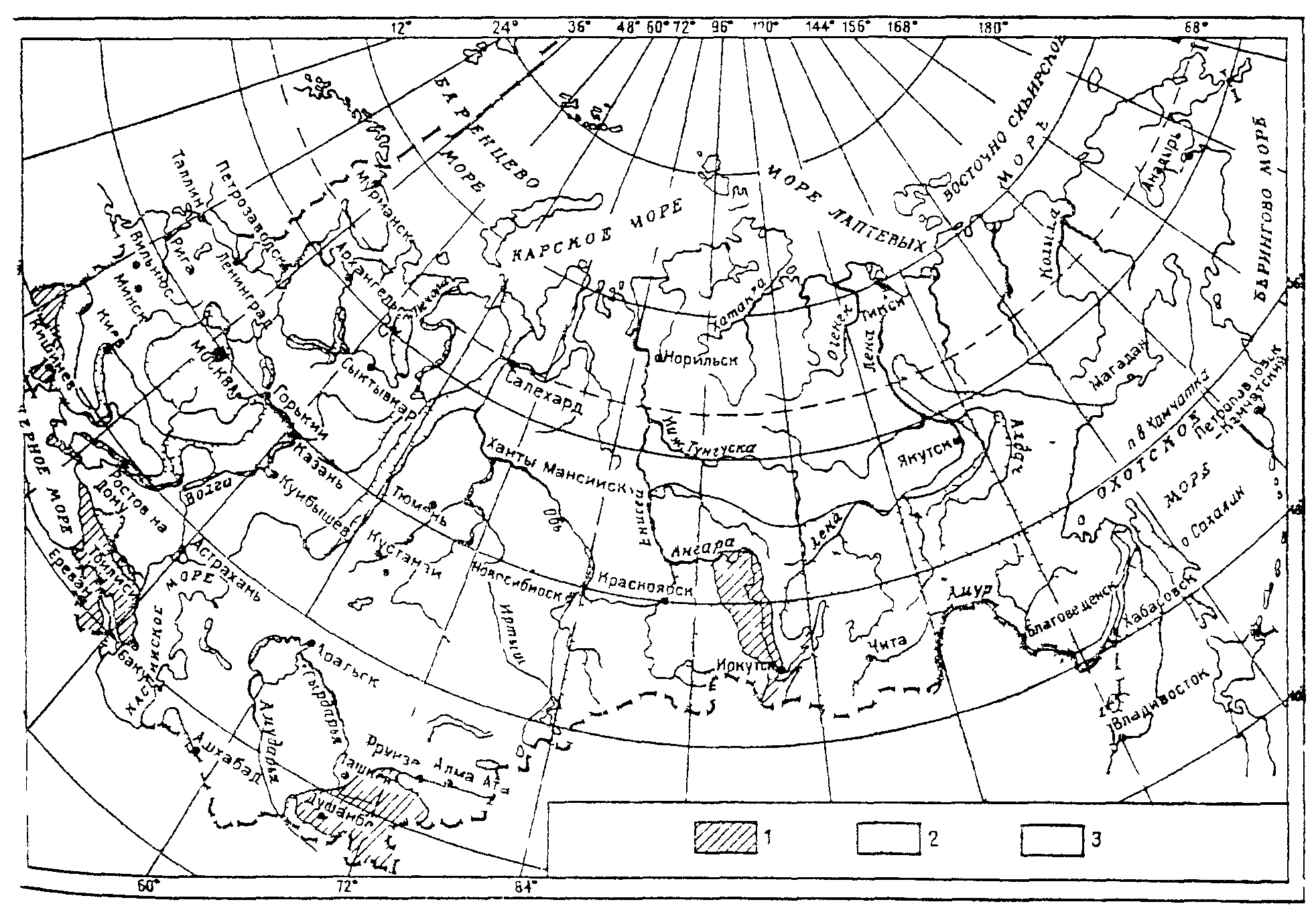 Карта климатологии онлайн