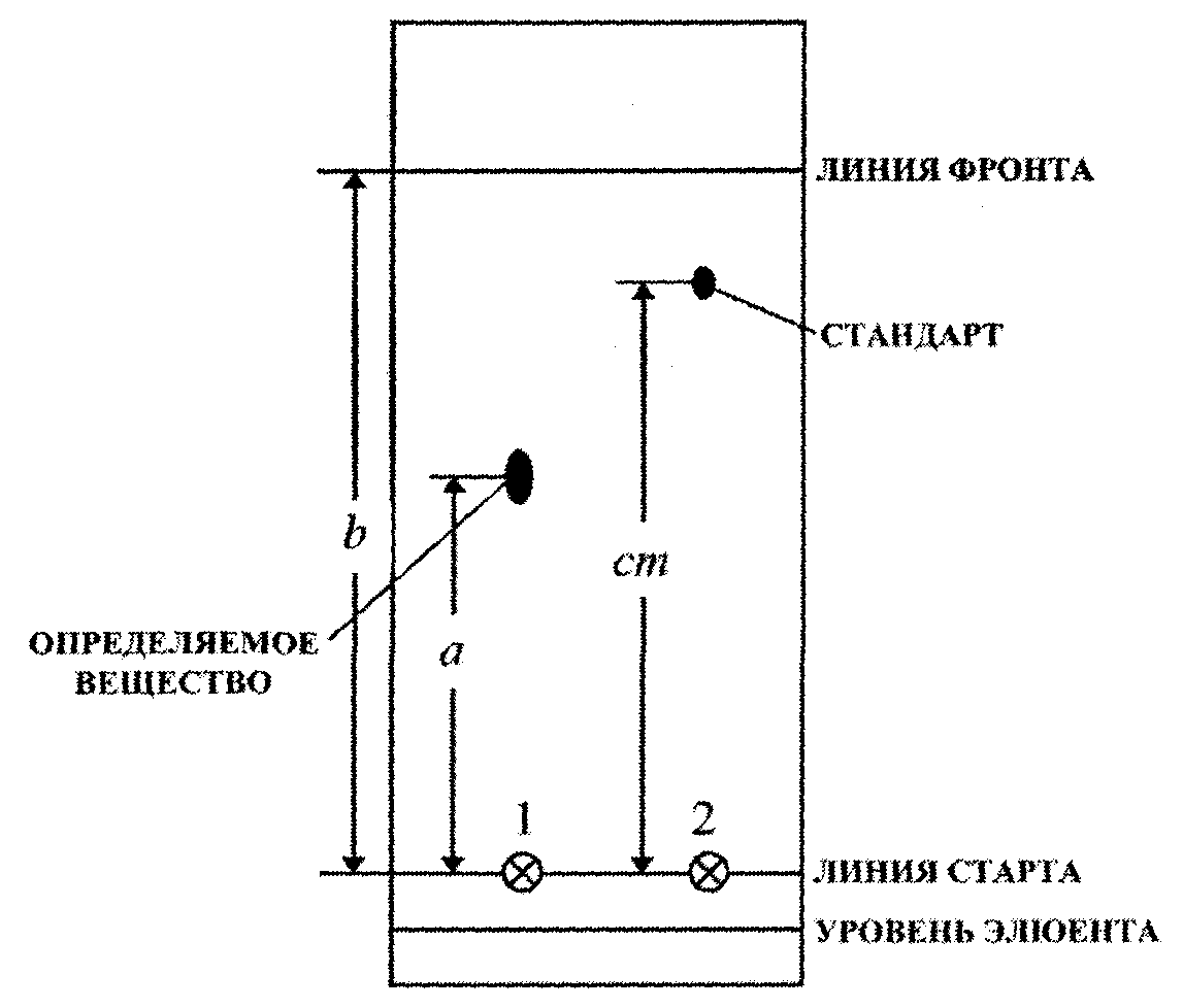 Офс 15 фармакопея. Тонкослойная хроматография схема. Как называется последовательность клеток, приведенная на схеме?