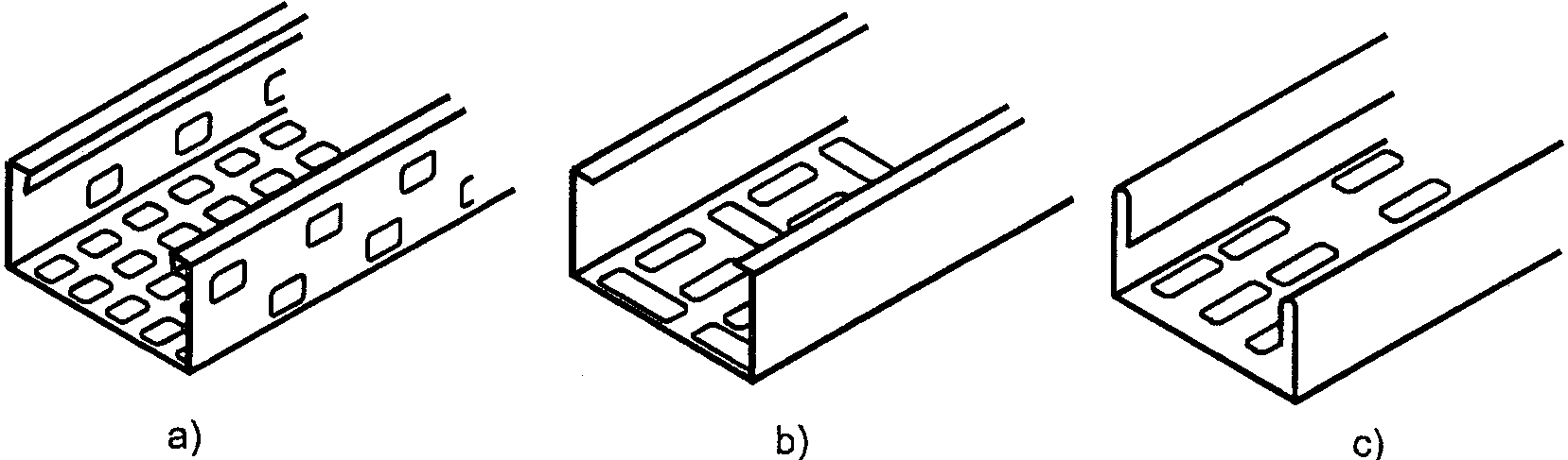 Секция кабельного лотка. ГОСТ Р 52868-2007 МЭК 61537-2006. Лоток рисунок.