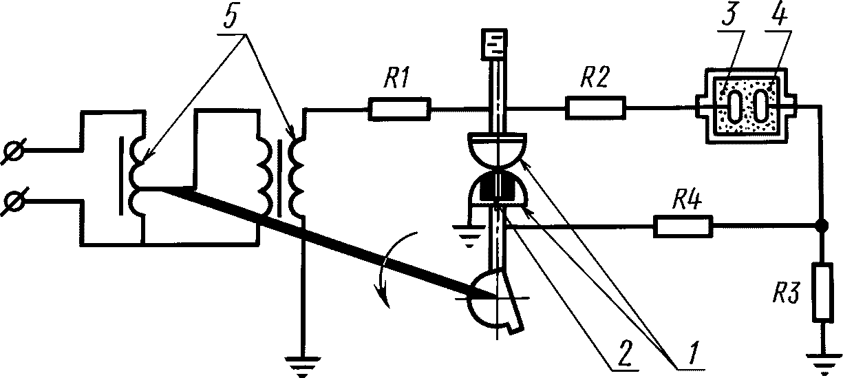 Испытание электрической схемы. Электрический метод испытания. Разрядник шаровой на схеме. ГОСТ 6581 прибор. Электрический метод испытания кратко.