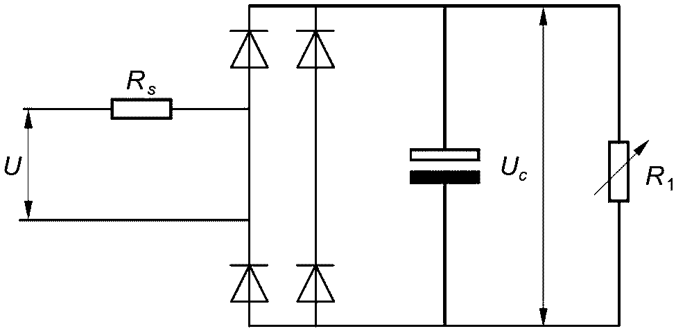 Сопротивление нагрузки на схеме