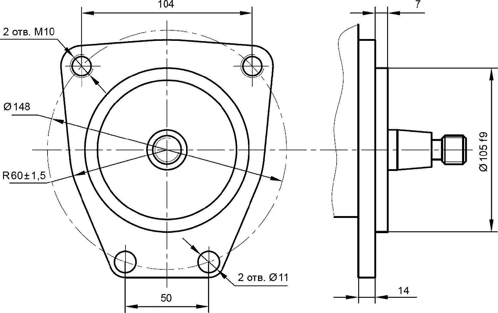 Монтажный диаметр. Монтажный фланец ISO 3019/2 4 отверстия. Garrett 1752 чертеж фланца. Монтажные Размеры кр071р. Размер монтажного фланца f10 высота.