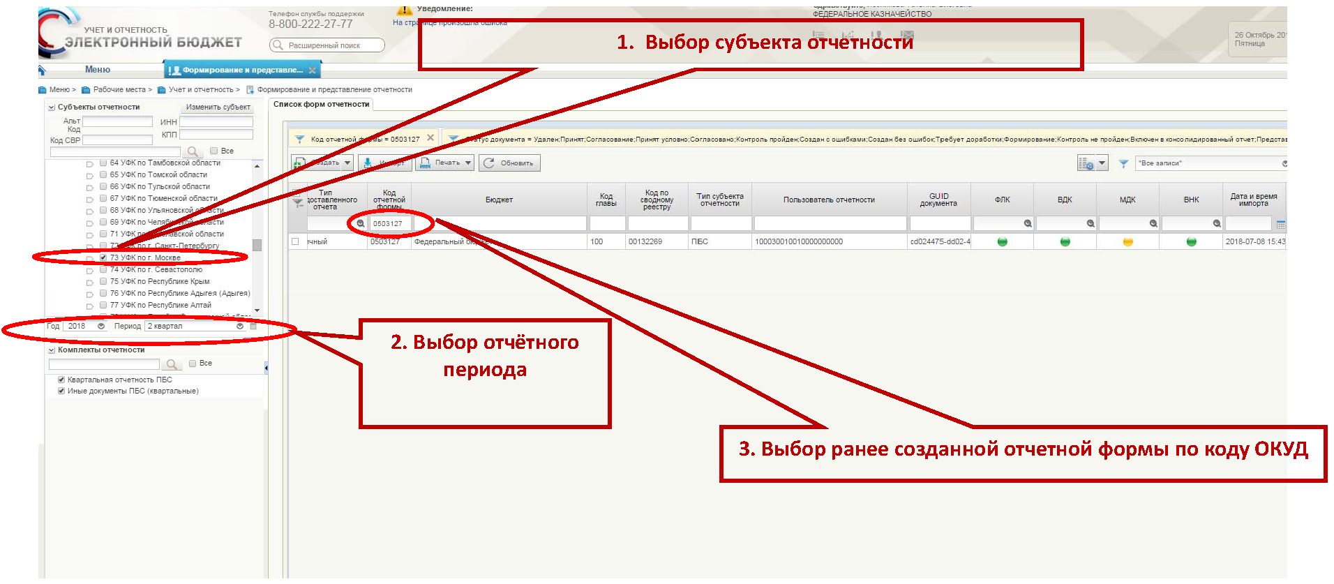 Информация о детализации финансовой отчетности в электронном бюджете образец