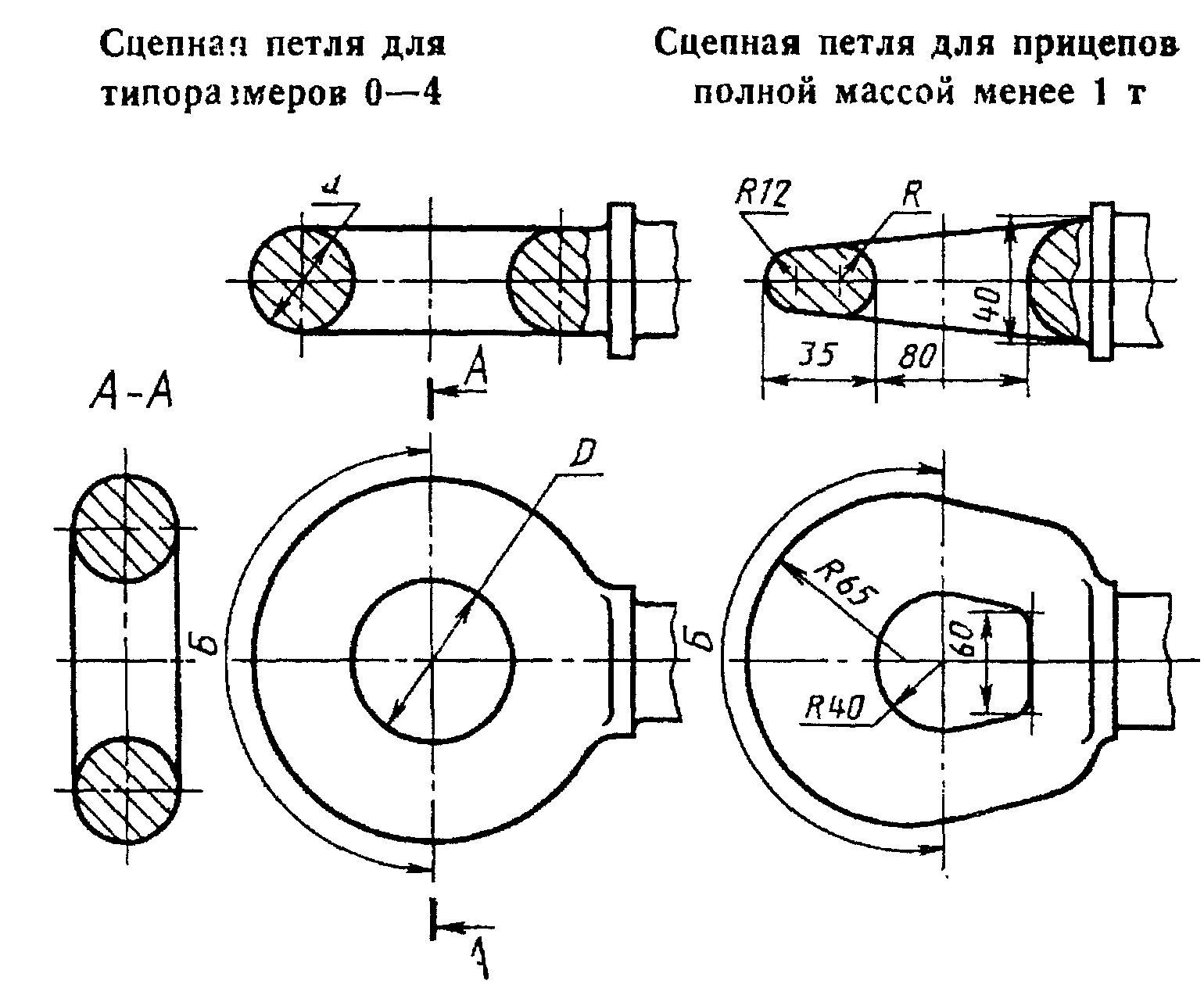 Как показать петли на чертеже