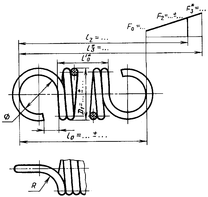 Пружина чертеж. Н3121 пружина чертежи. Пружина коническая ГОСТ 2.401-68. Чертежи пружин ГОСТ 2.401–68. Чертеж пружины 188.11.
