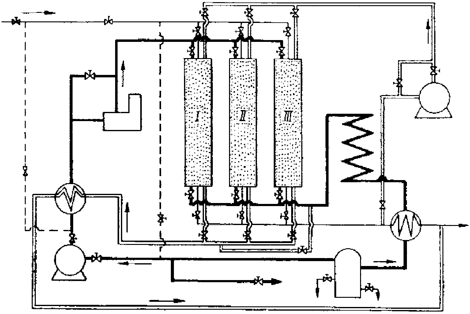 Адсорбционная осушка газа схема