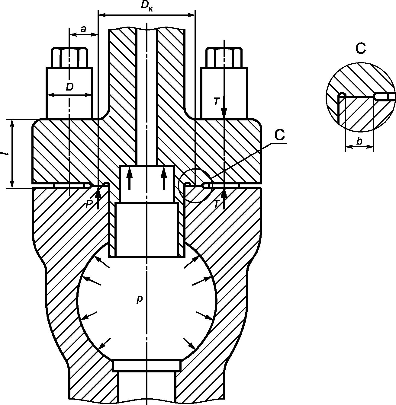 Корпус соединение