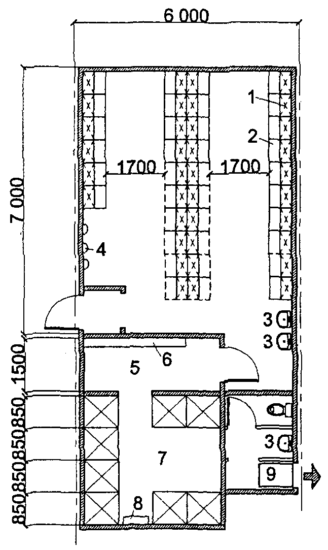 План примерочной. Торговое оборудование примерочная. Размер кабинки примерочной. Раздевалки и душевые в спортивных сооружениях чертежи. Схема санитарного пропускника.