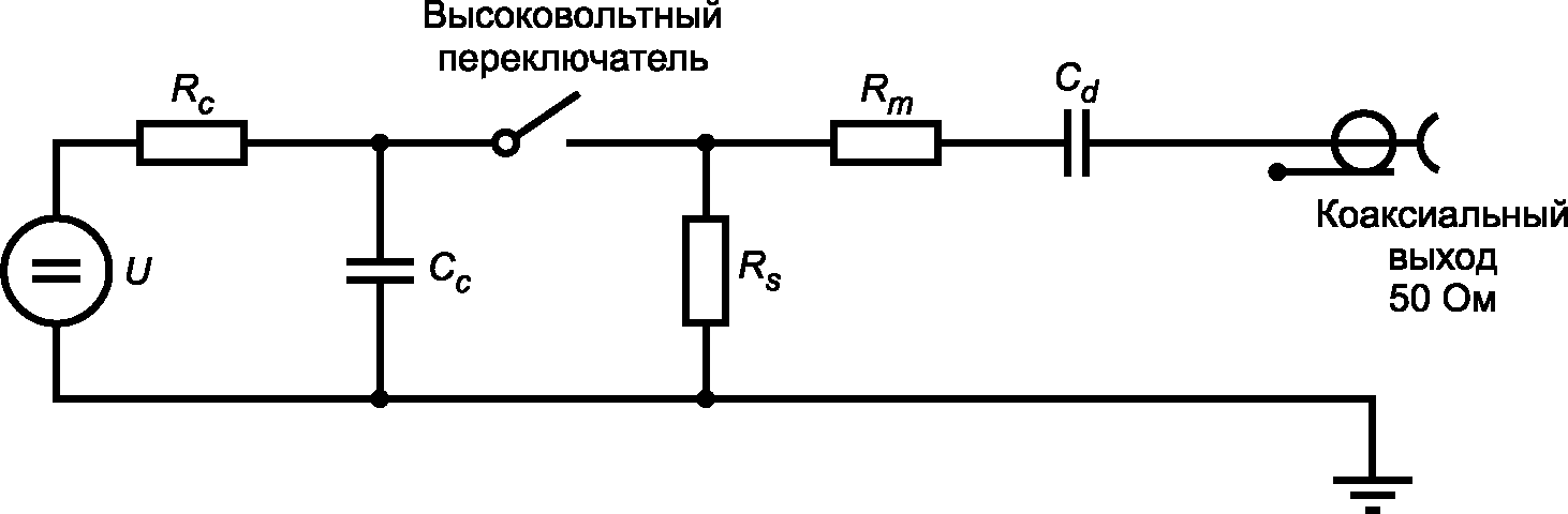 Схема включения разделительного конденсатора