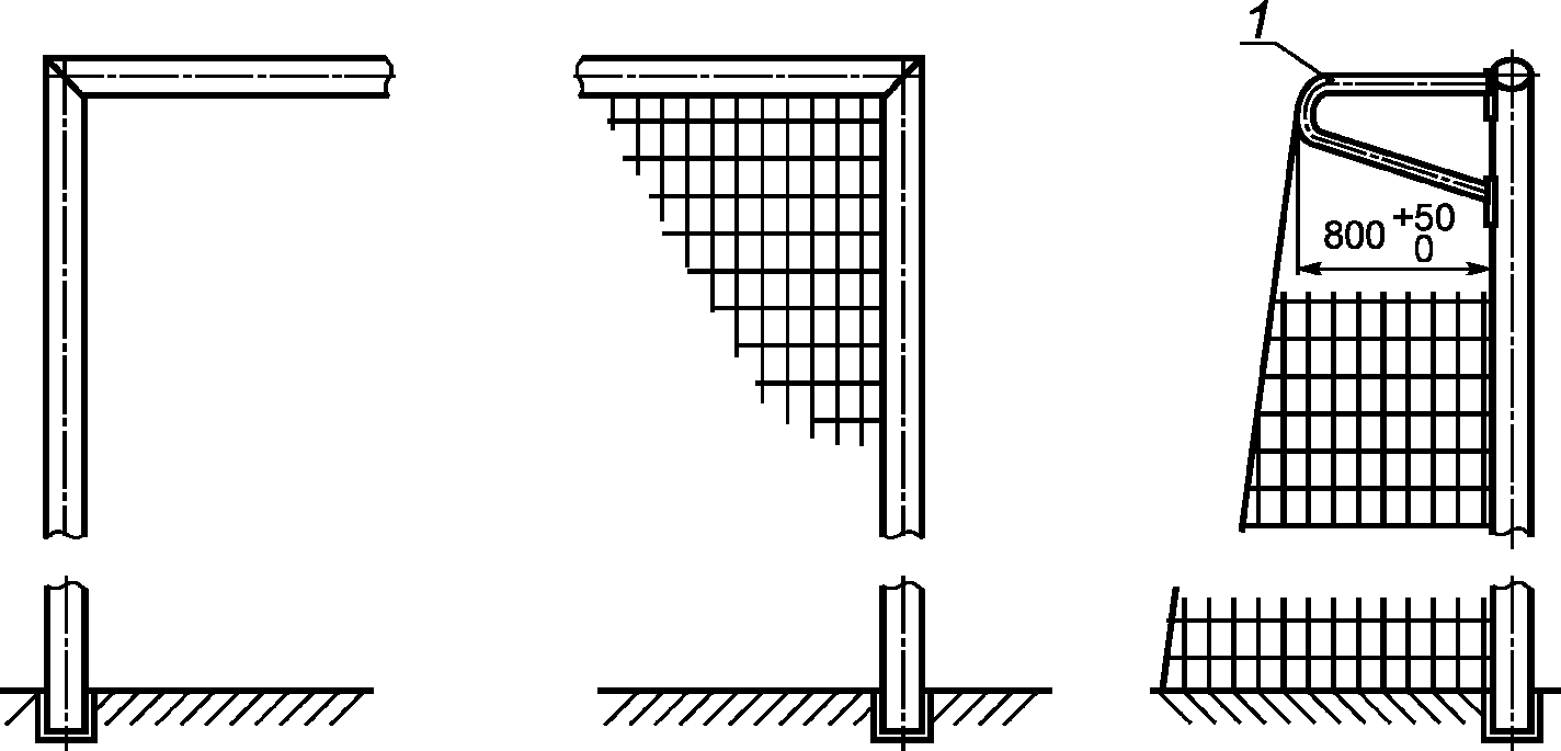 Ворота на плане. Футбольные ворота 2х5 схема бетонирования. Узел крепления футбольных ворот. Ворота футбольные вид сверху чертёж. Сборочная Трубная конструкция футбольные ворота.