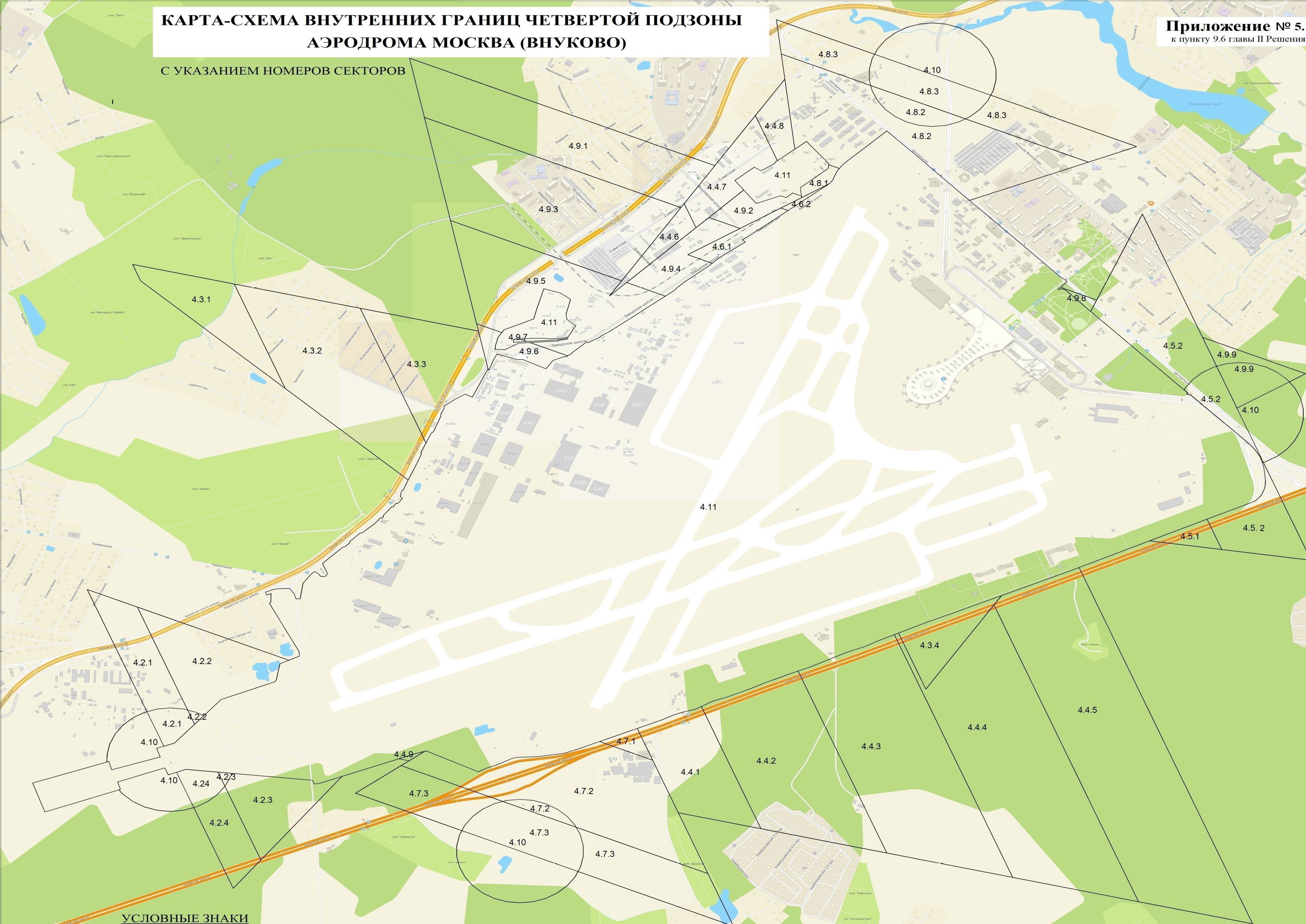 Карта аэродромов московской области