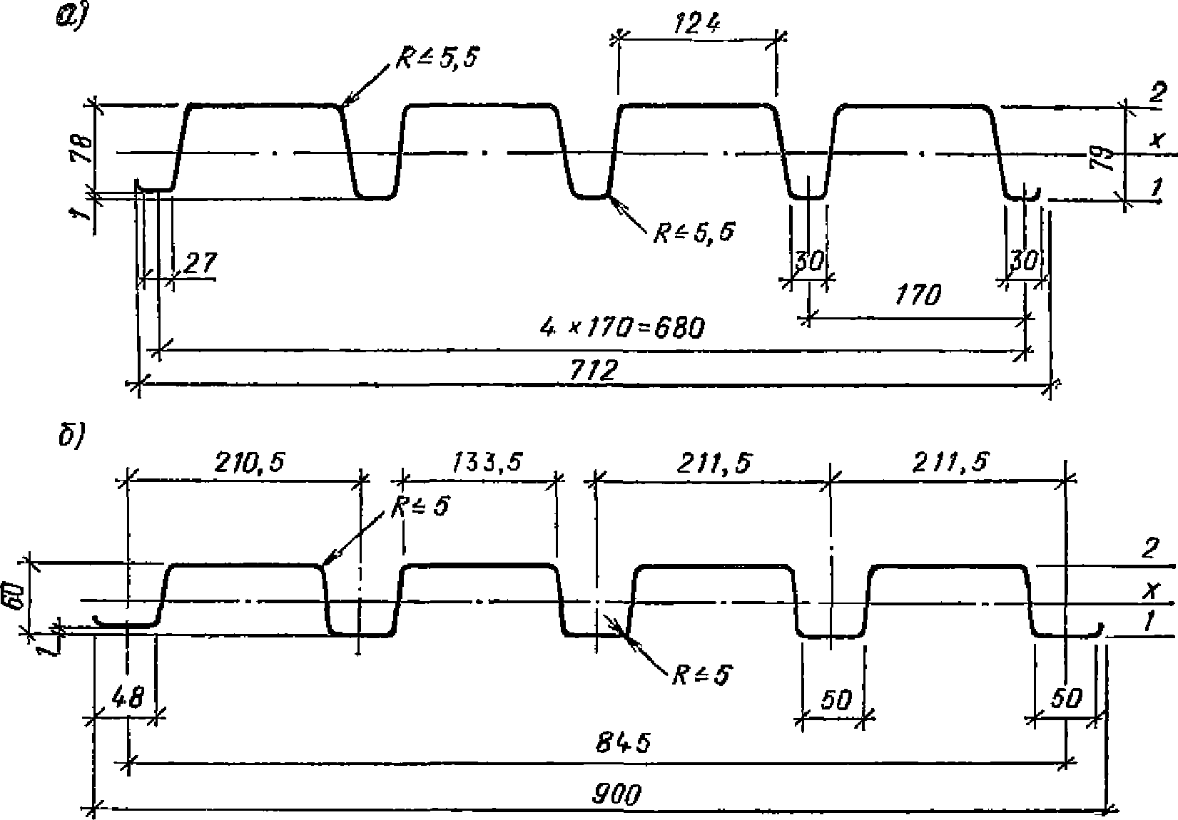 Профлист н79-680-1