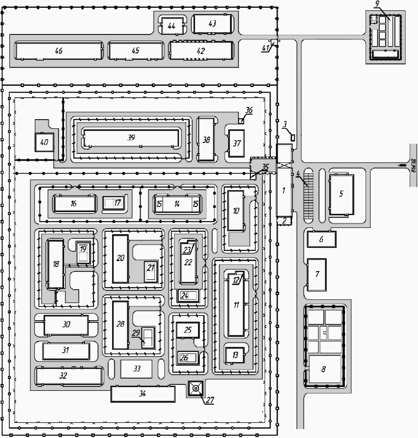 План схема административного участка. Генеральный план учреждения. ? Генеральный план исправительной колонии. Генеральный план тюрьмы. План колонии поселения.