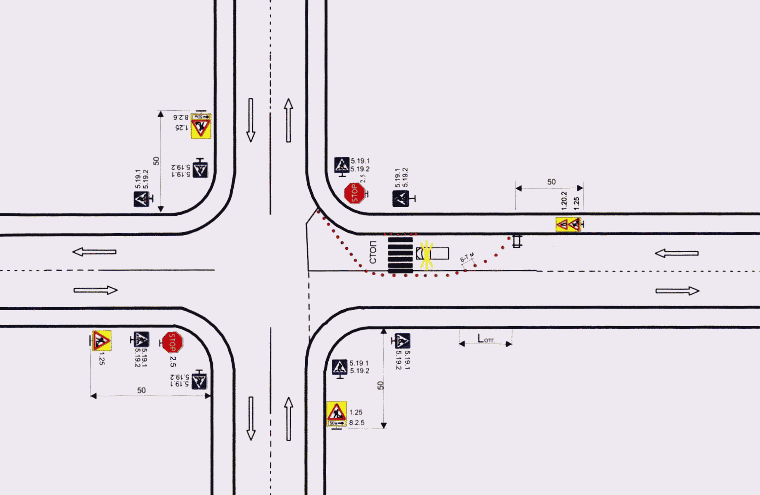 Карта дорожных работ