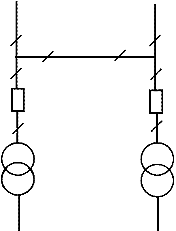Схема блок линия трансформатор с разъединителем