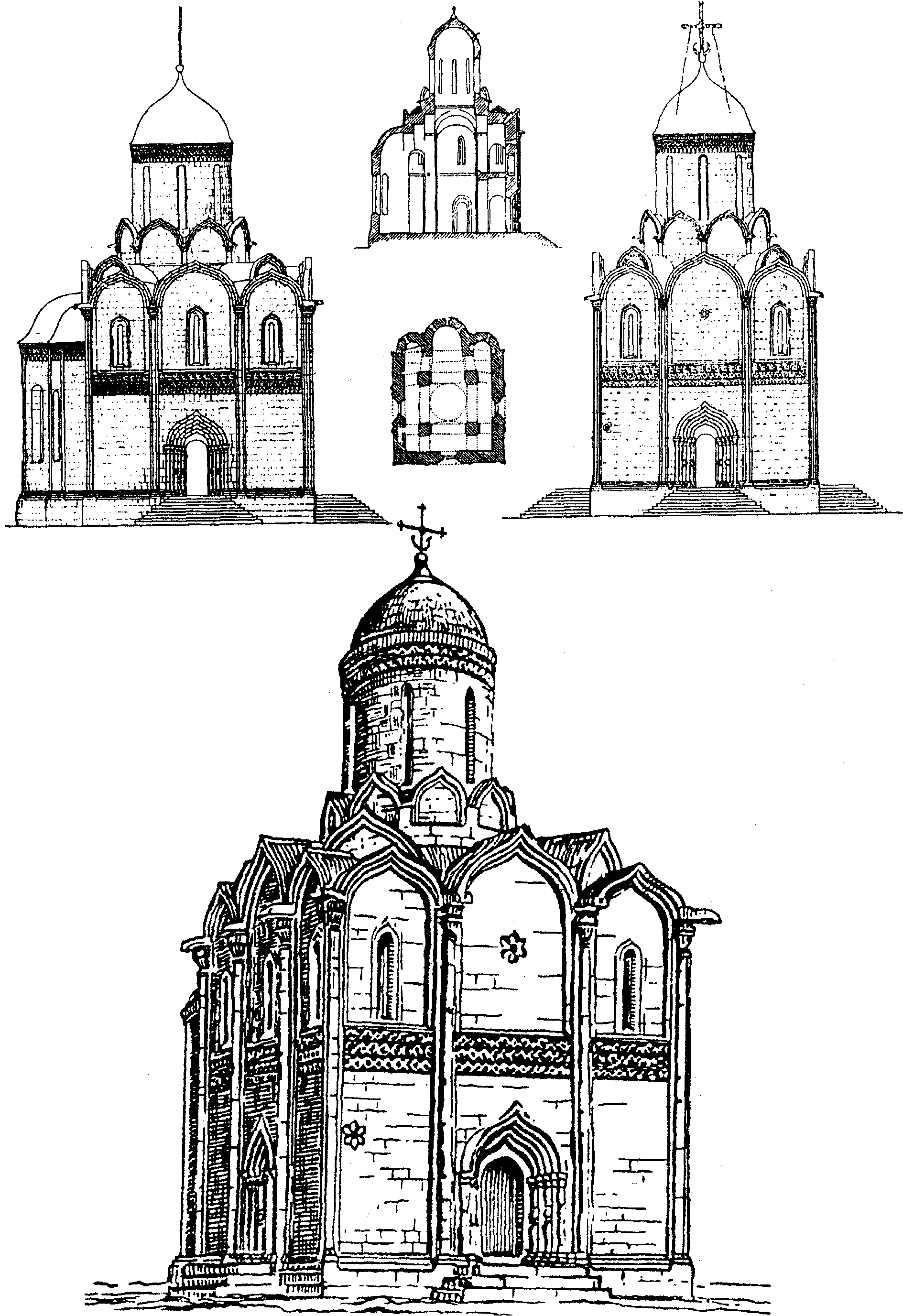 успенский собор план