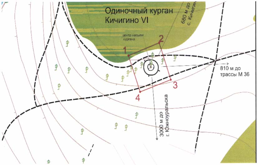 Кичигино челябинская область карта