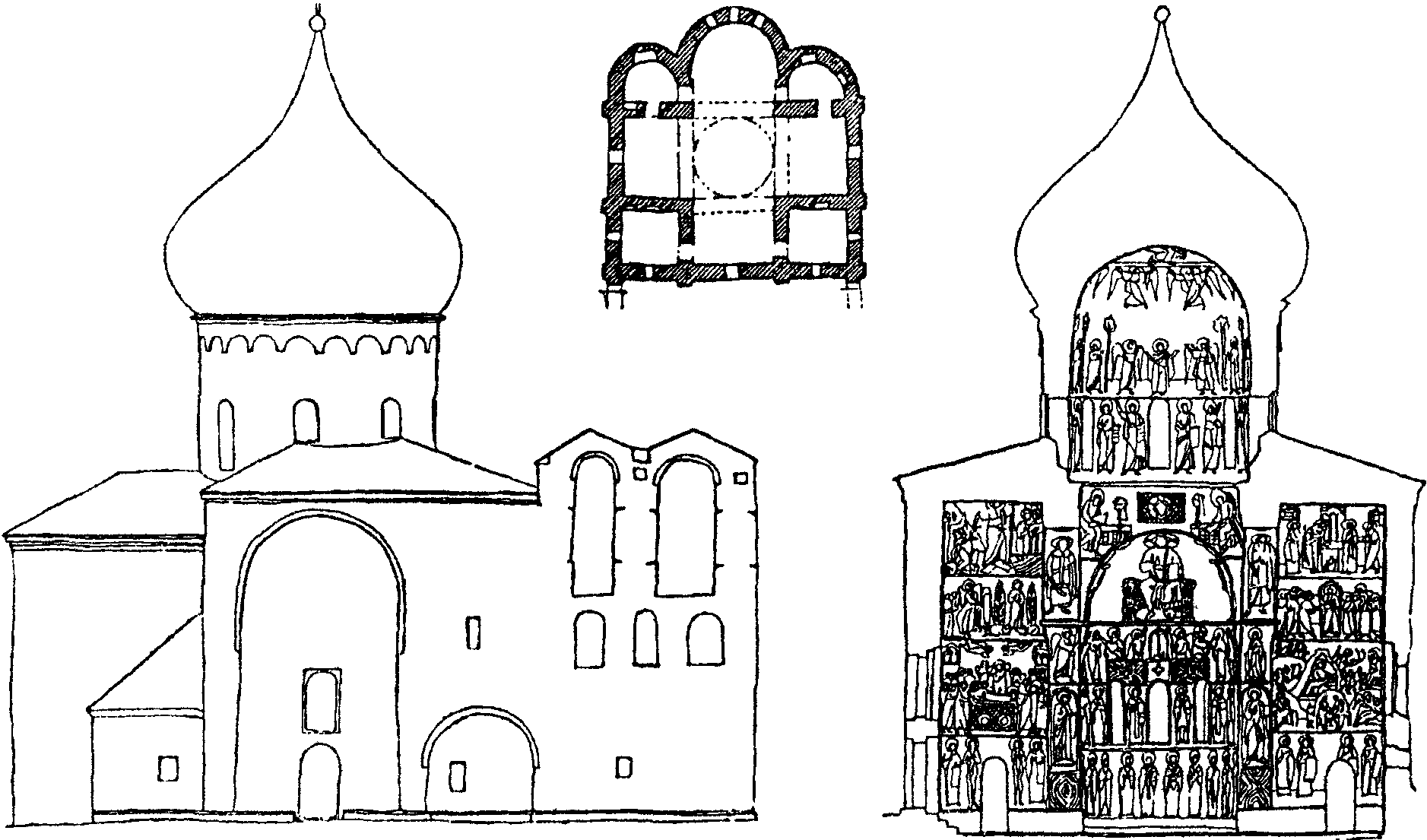 Раскраска монастырь