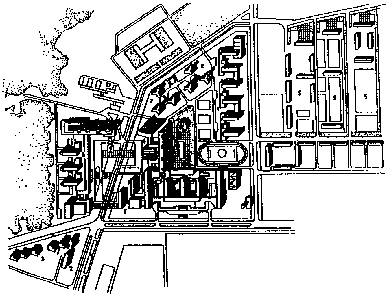 Институт план. План политехнического института. Генеральный план университет НГУ 1958. Генплан университета. Генплан учебного заведения.