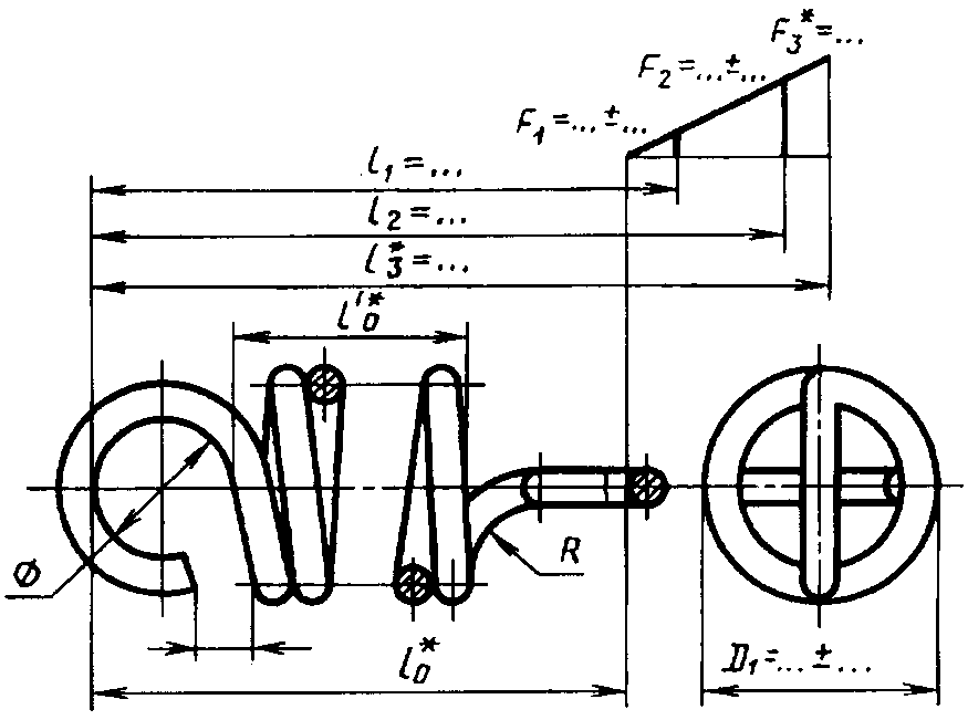 Пружина растяжения рисунок. Чертёж пружины растяжения из проволоки круглого сечения. Чертеж пружины растяжения. Чертеж пружины растяжения dwg. Чертеж пружины растяжения с зацепом.