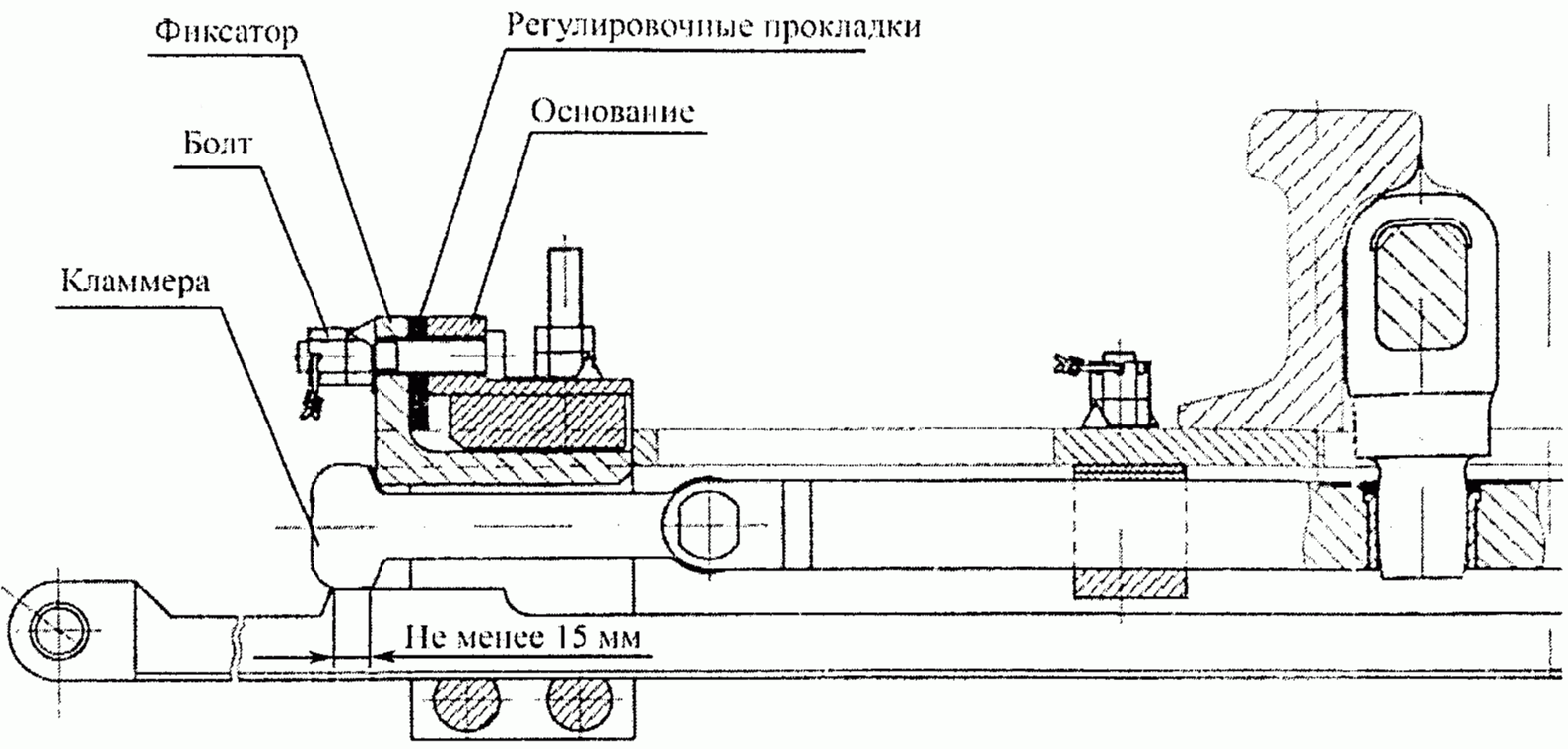 Усилия прижатия скрепления