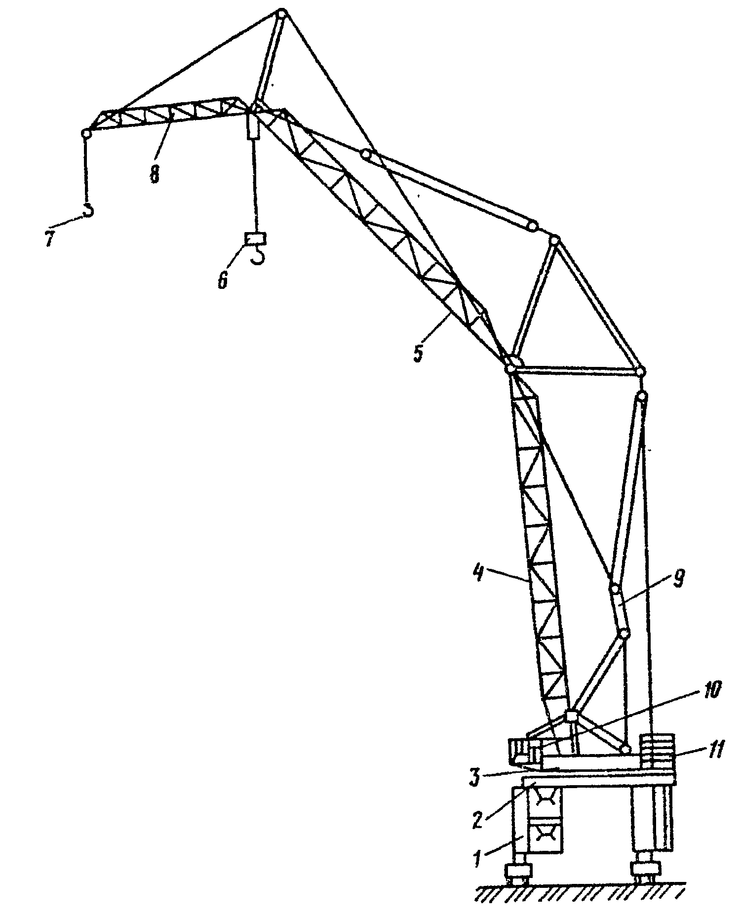 Монтаж крана электрического. Стреловой рельсовый кран СКР-3500. Стрела башенного крана чертеж. Башенный кран с маховой стрелой. Подъем стрелы башенного крана