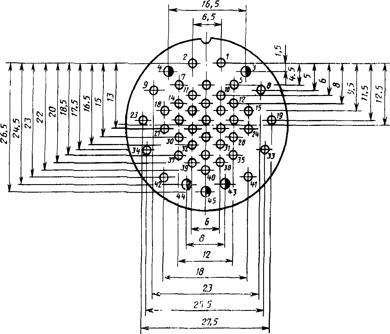 Схема расположения контактов. Соединители низкочастотные для объемного монтажа на схеме. Устройство низкочастотного соединителя. Соединитель низкочастотный схема. Ключи низкочастотных разъемов на чертеж.