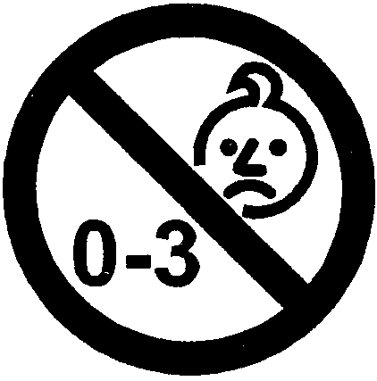 0 3.00. Значок от 0 до 3 лет запрещено. Значок 3+. Знак 0-3. Маркировка детских игрушек.