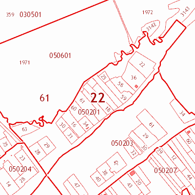 Карта кадастровых кварталов