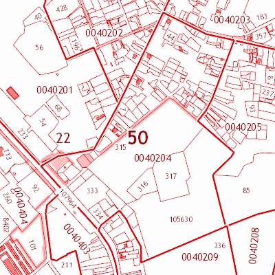 Карта кадастровых кварталов